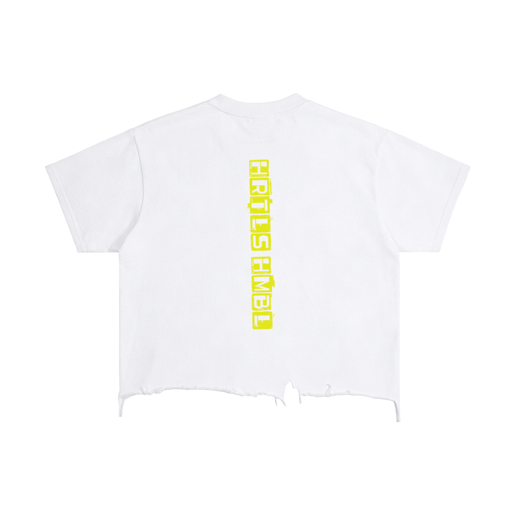 HRTLS HMBL Vintage Wash Boxy Distressed Tee