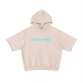 HRTLS HMBL | Unisex Mineral Wash Short Sleeve Hoodie