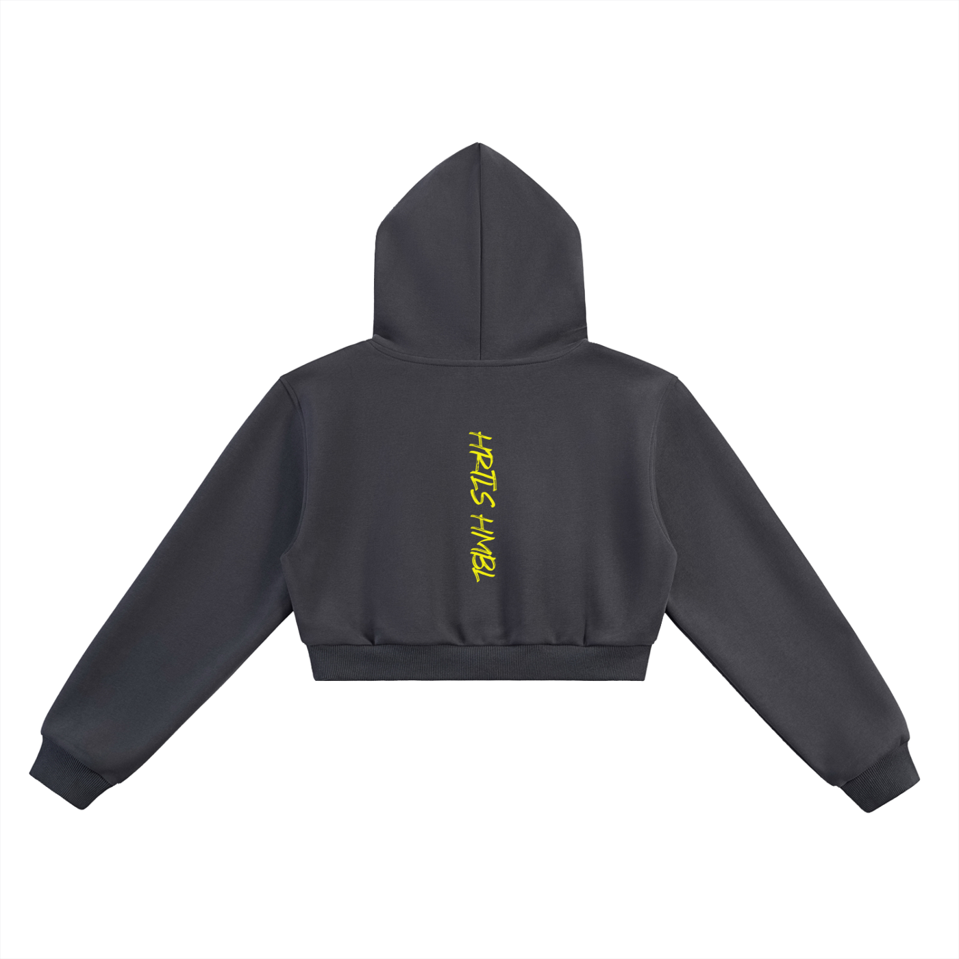 HRTLS HMBL I DON'T CHASE I REPLACE WOMEN'S CROPPED HOODIE