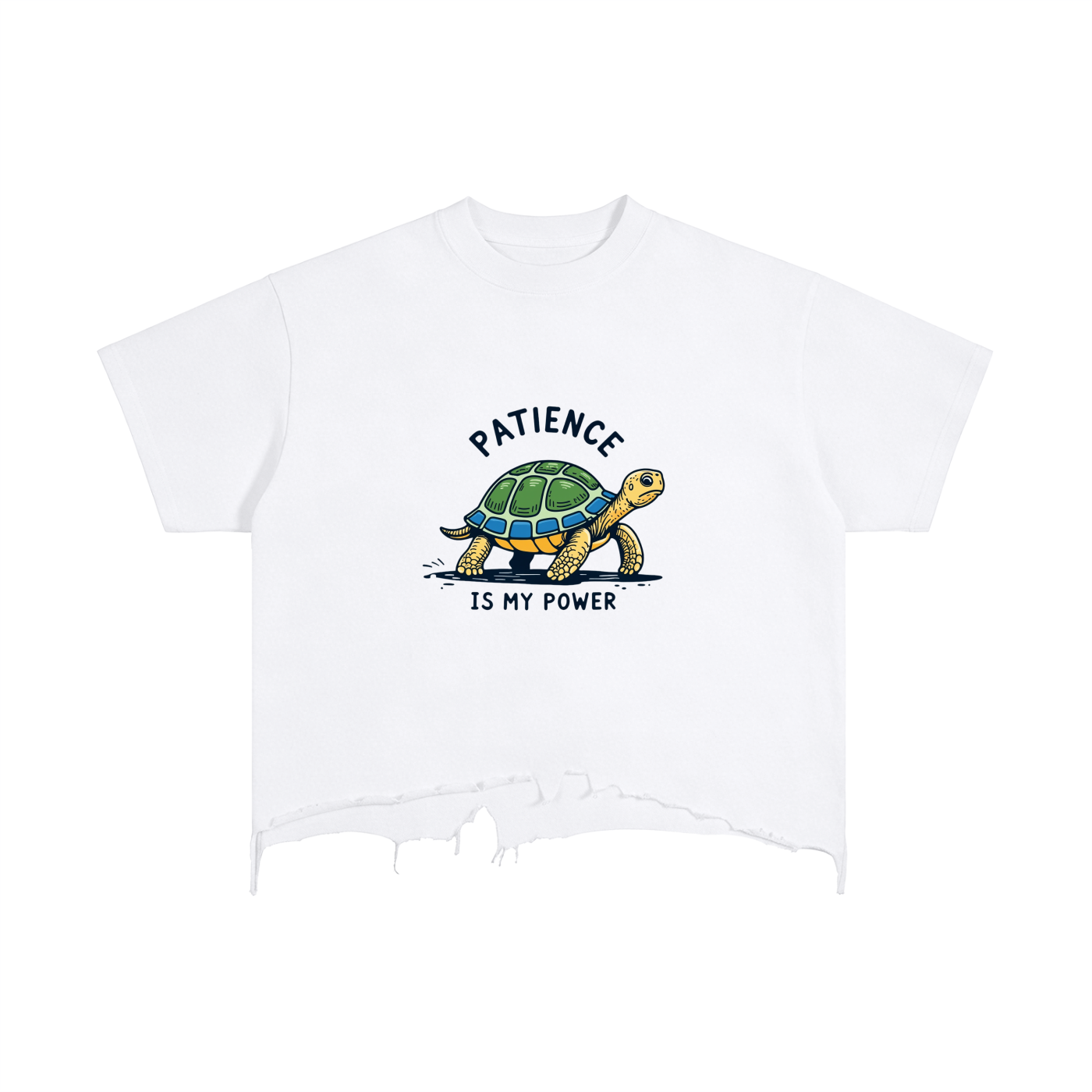 HRTLS HMBL Vintage Wash Boxy Distressed Tee
