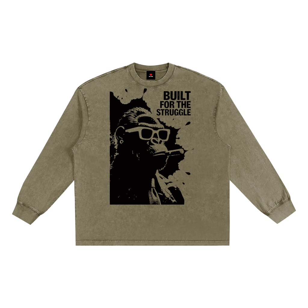 Hrtls Hmbl Snow Washed Frayed Edge T-Shirt