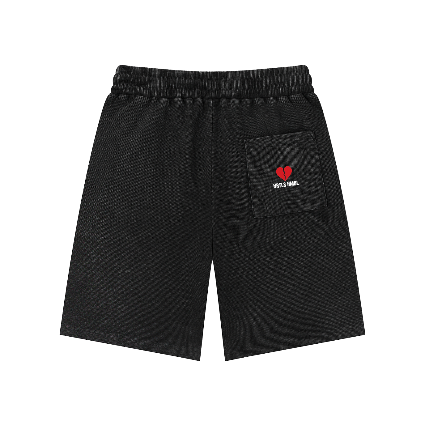 HRTLS HMBL MINERAL WASH WAFFLE KNIT SHORTS