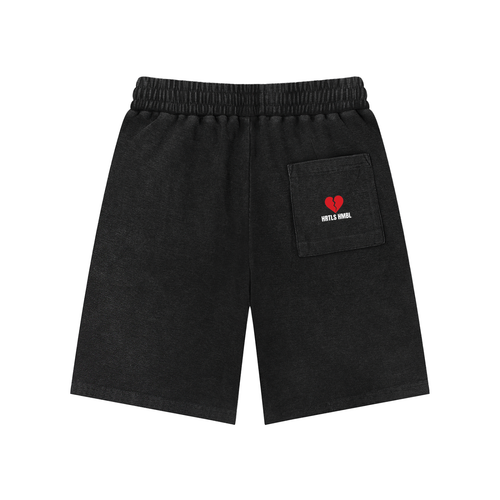 HRTLS HMBL MINERAL WASH WAFFLE KNIT SHORTS