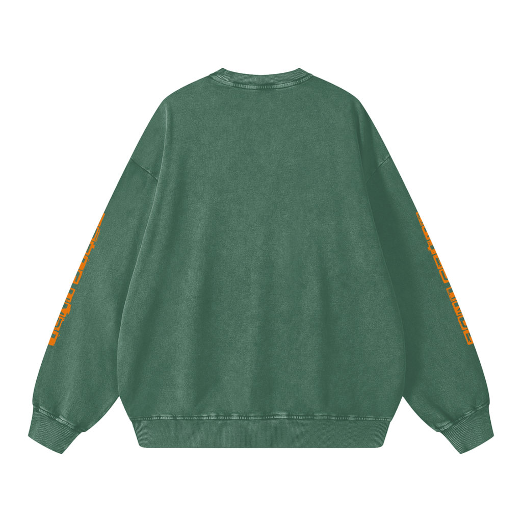 HRTLS HMBL SKELETON & PUMPKINS OVERSIZED SWEATSHIRT