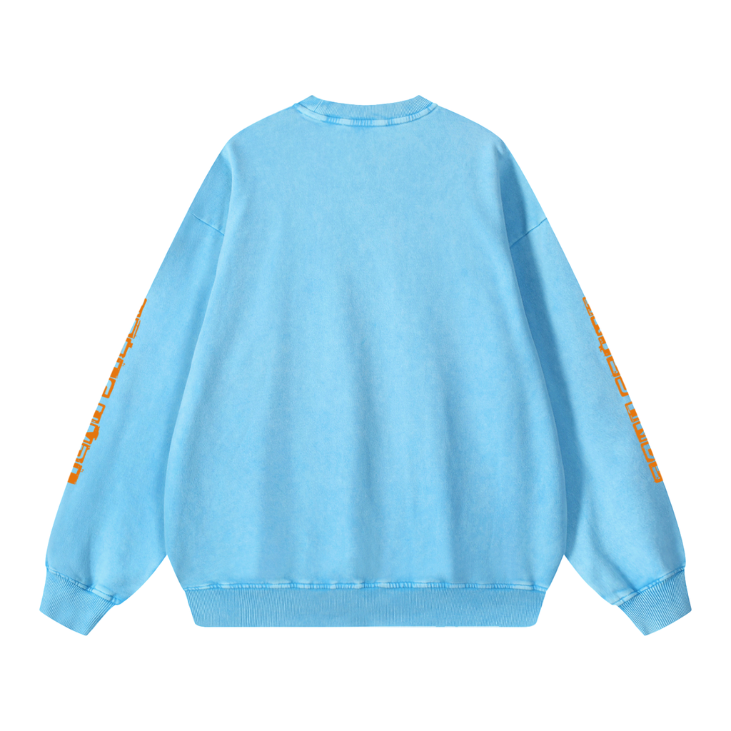 HRTLS HMBL SKELETON & PUMPKINS OVERSIZED SWEATSHIRT