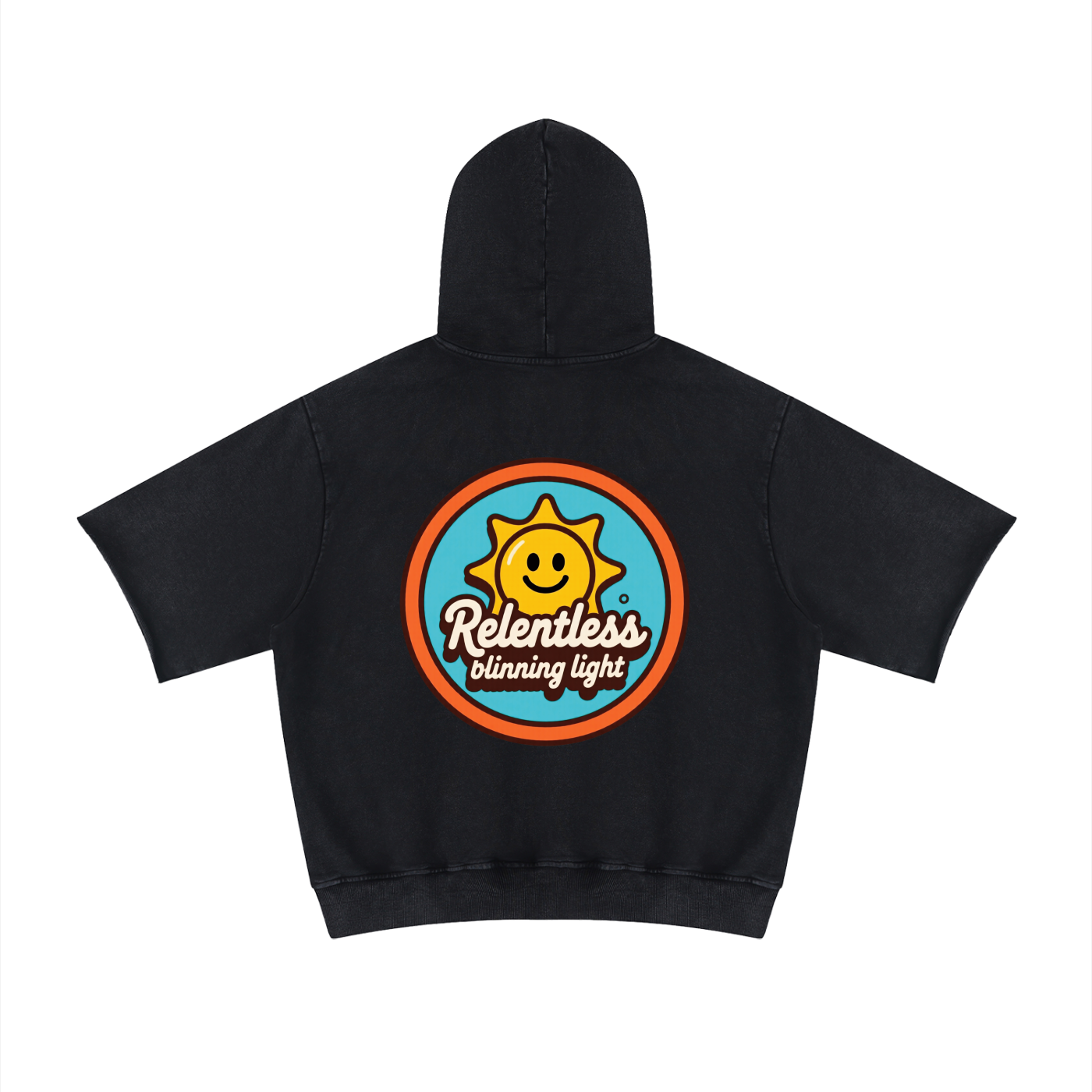HRTLS HMBL | Unisex Mineral Wash Short Sleeve Hoodie