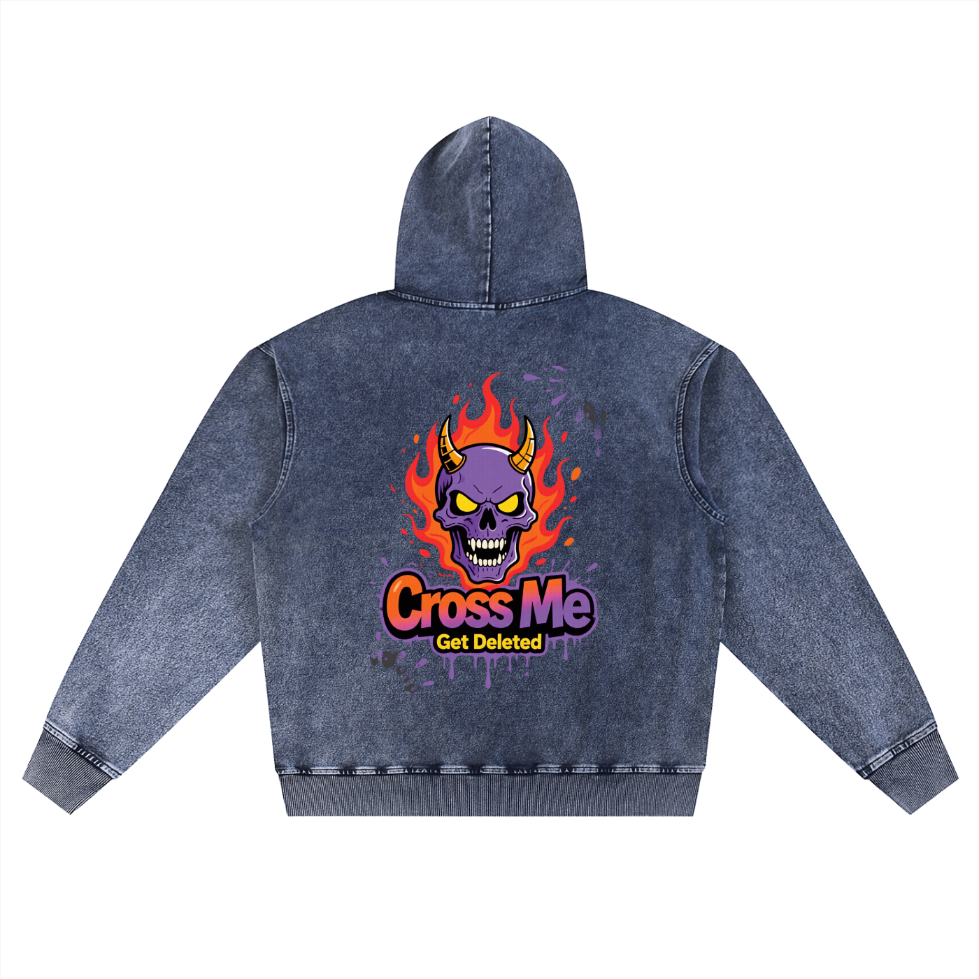 HRTLS HMBL | Snow Wash Oversized Hoodie