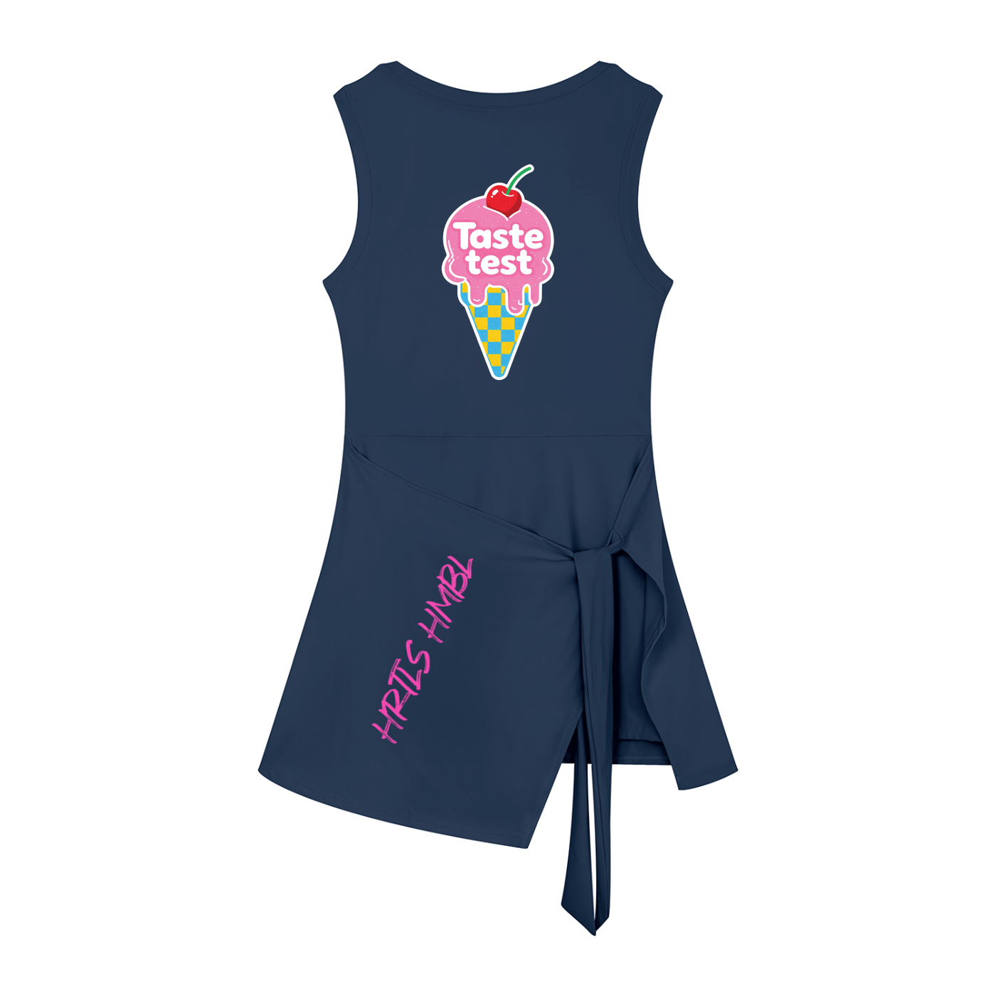 HRTLS HMBL TASTE TEST WOMEN'S A-LINE SLEEVELESS DRESS