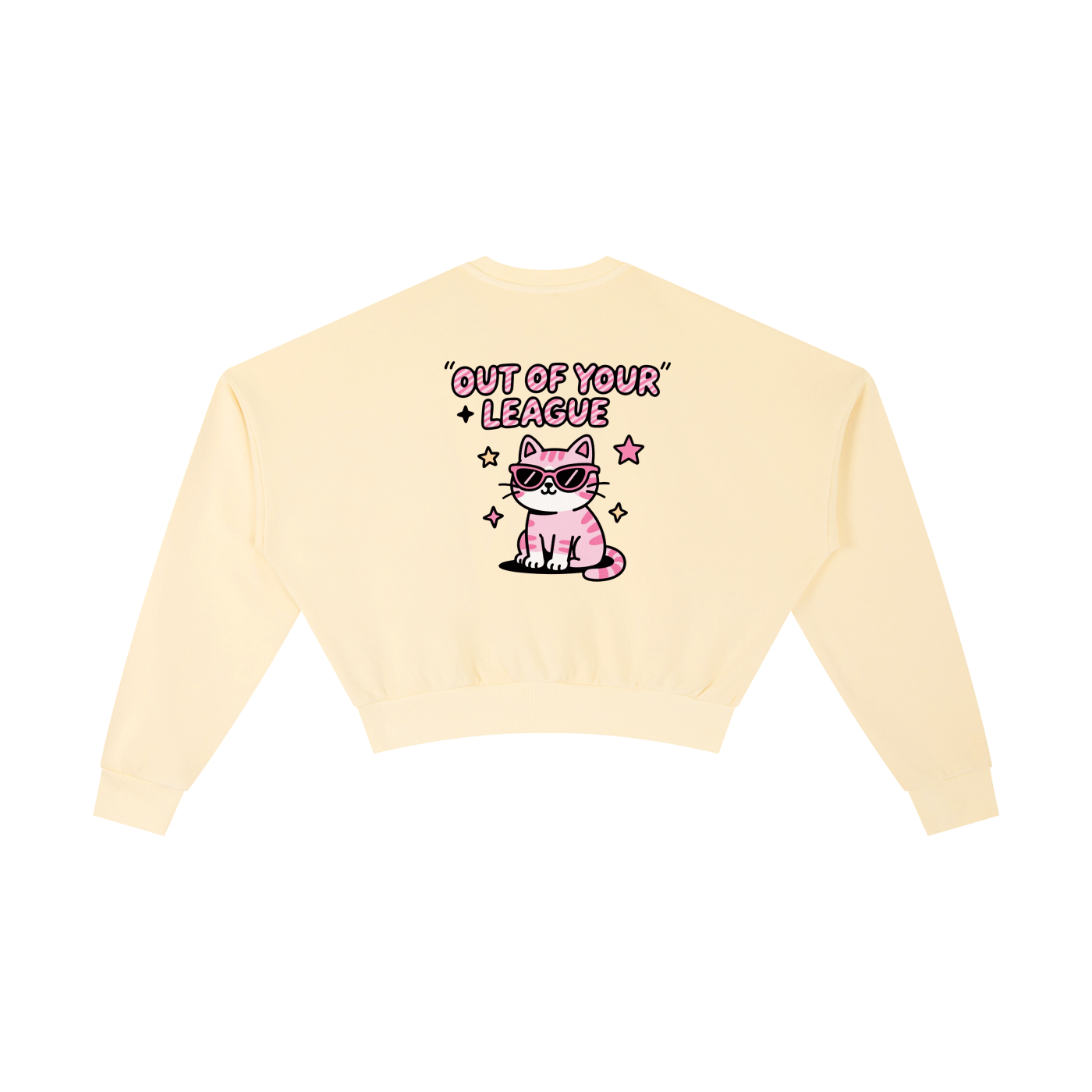 HRTLS HMBL OUT YOUR LEAGUE WOMEN'S CROPPED SWEATSHIRT
