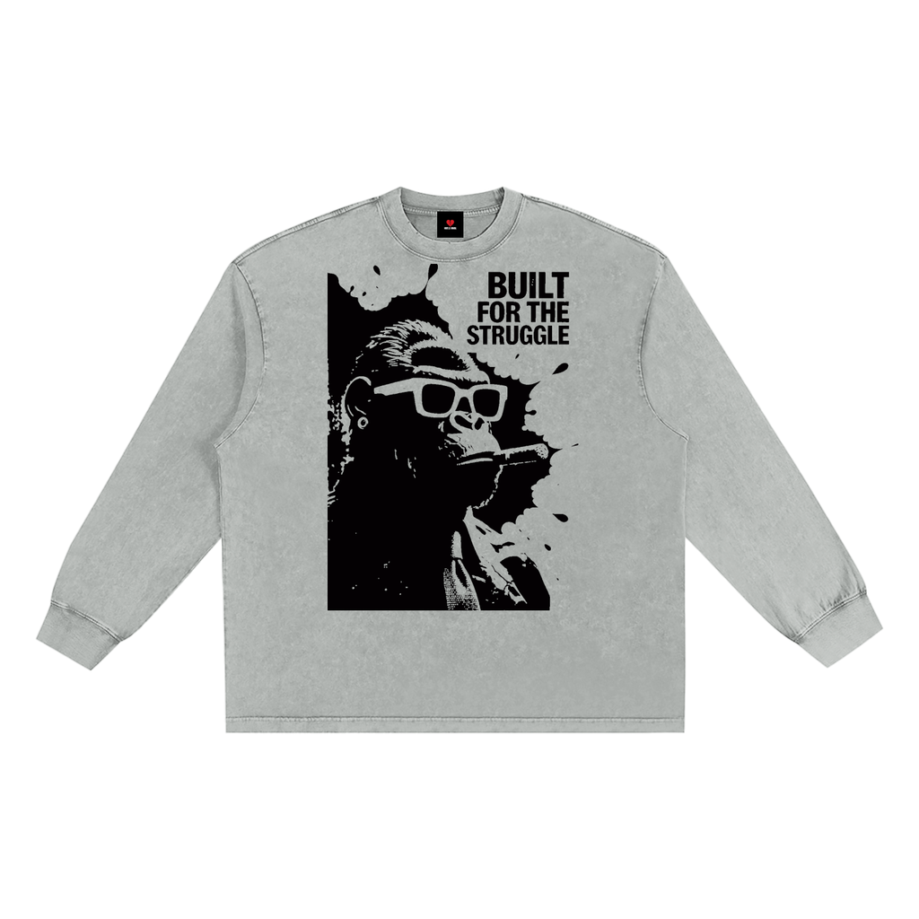 Hrtls Hmbl Snow Washed Frayed Edge T-Shirt