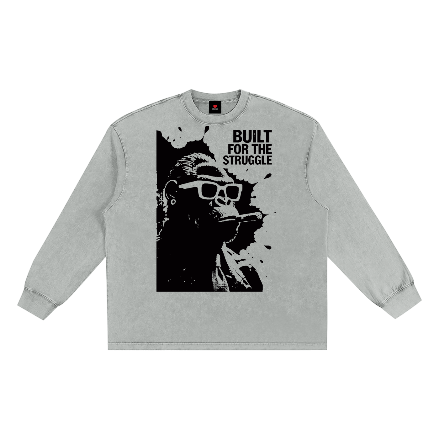 Hrtls Hmbl Snow Washed Frayed Edge T-Shirt
