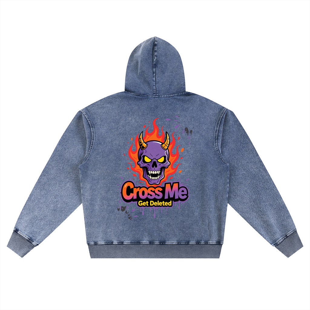 HRTLS HMBL | Snow Wash Oversized Hoodie
