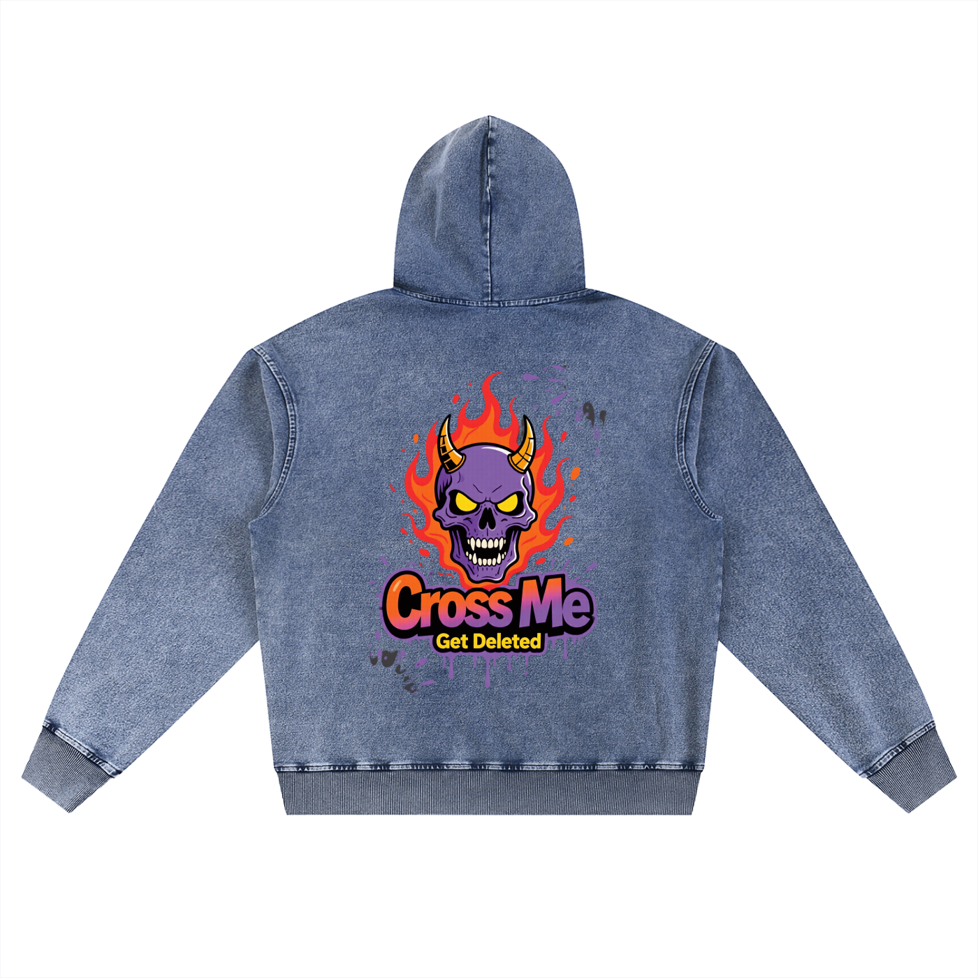 HRTLS HMBL | Snow Wash Oversized Hoodie