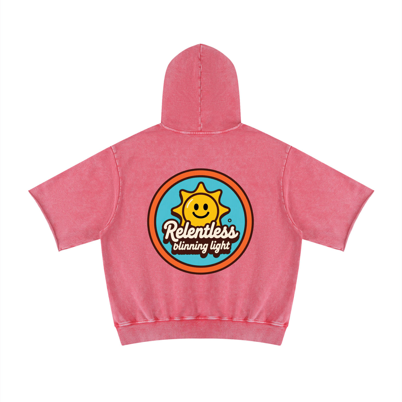 HRTLS HMBL | Unisex Mineral Wash Short Sleeve Hoodie