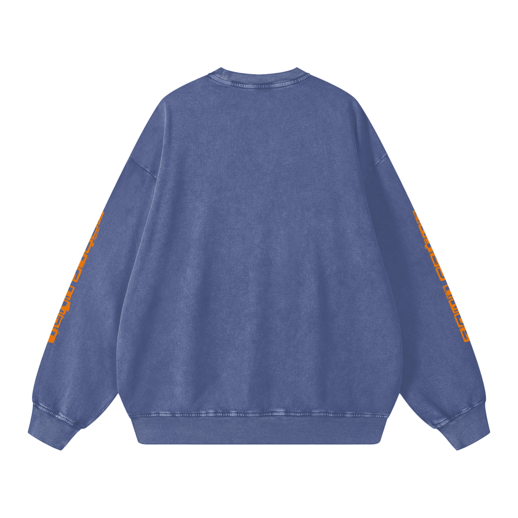 HRTLS HMBL SKELETON & PUMPKINS OVERSIZED SWEATSHIRT