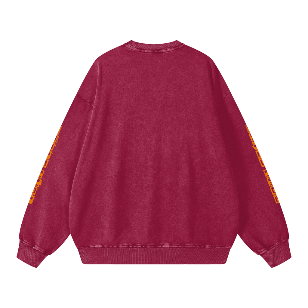 HRTLS HMBL SKELETON & PUMPKINS OVERSIZED SWEATSHIRT