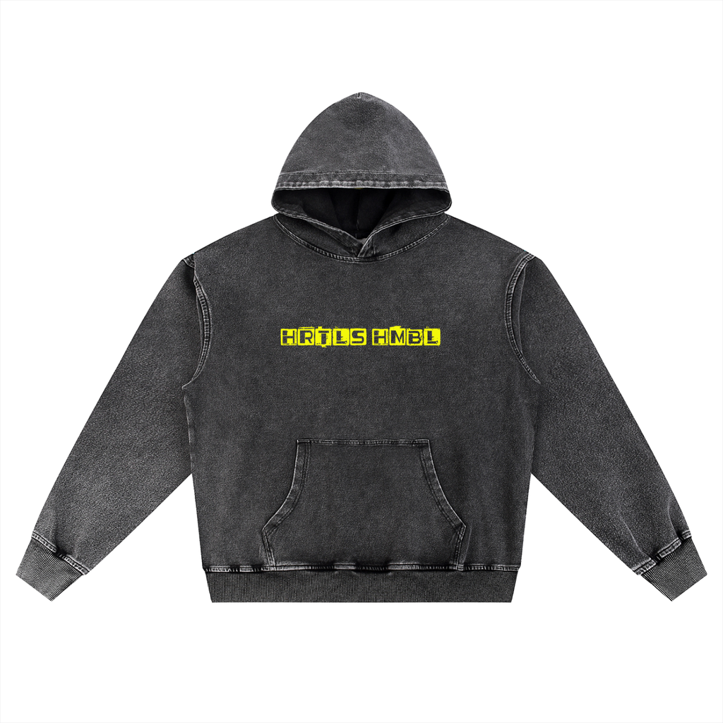 HRTLS HMBL | Snow Wash Oversized Hoodie