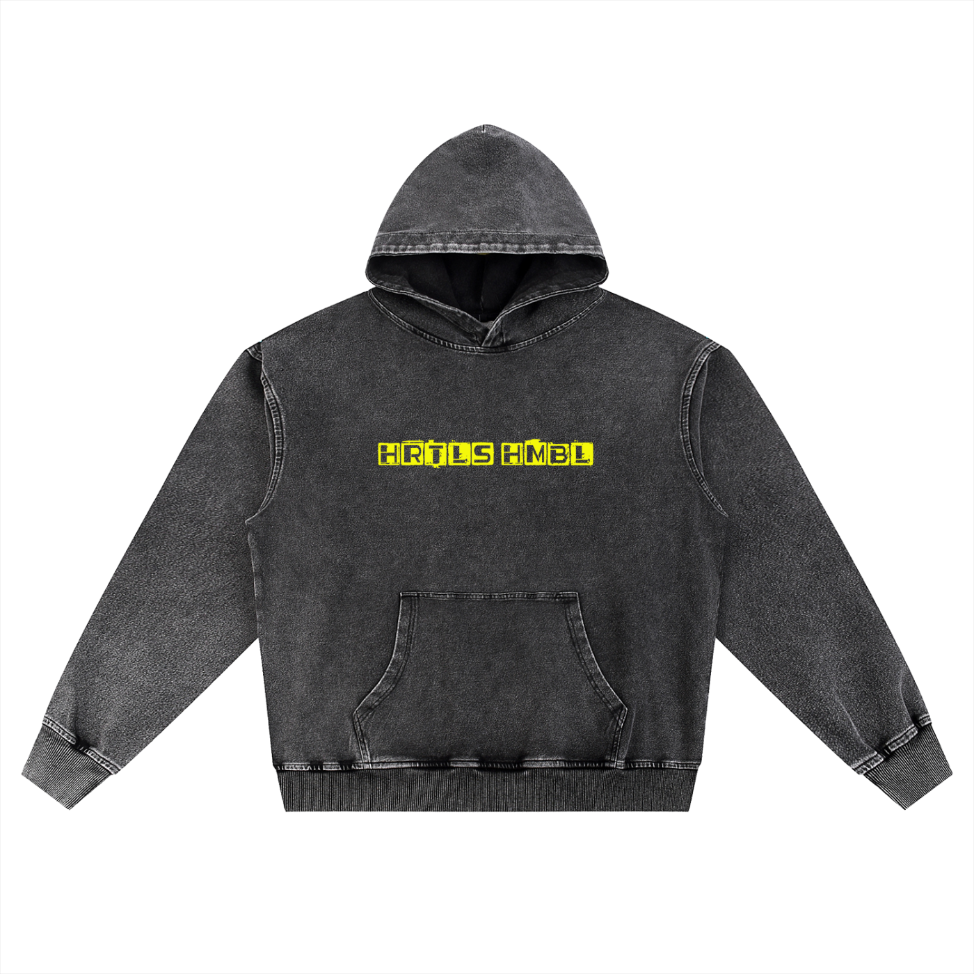 HRTLS HMBL | Snow Wash Oversized Hoodie