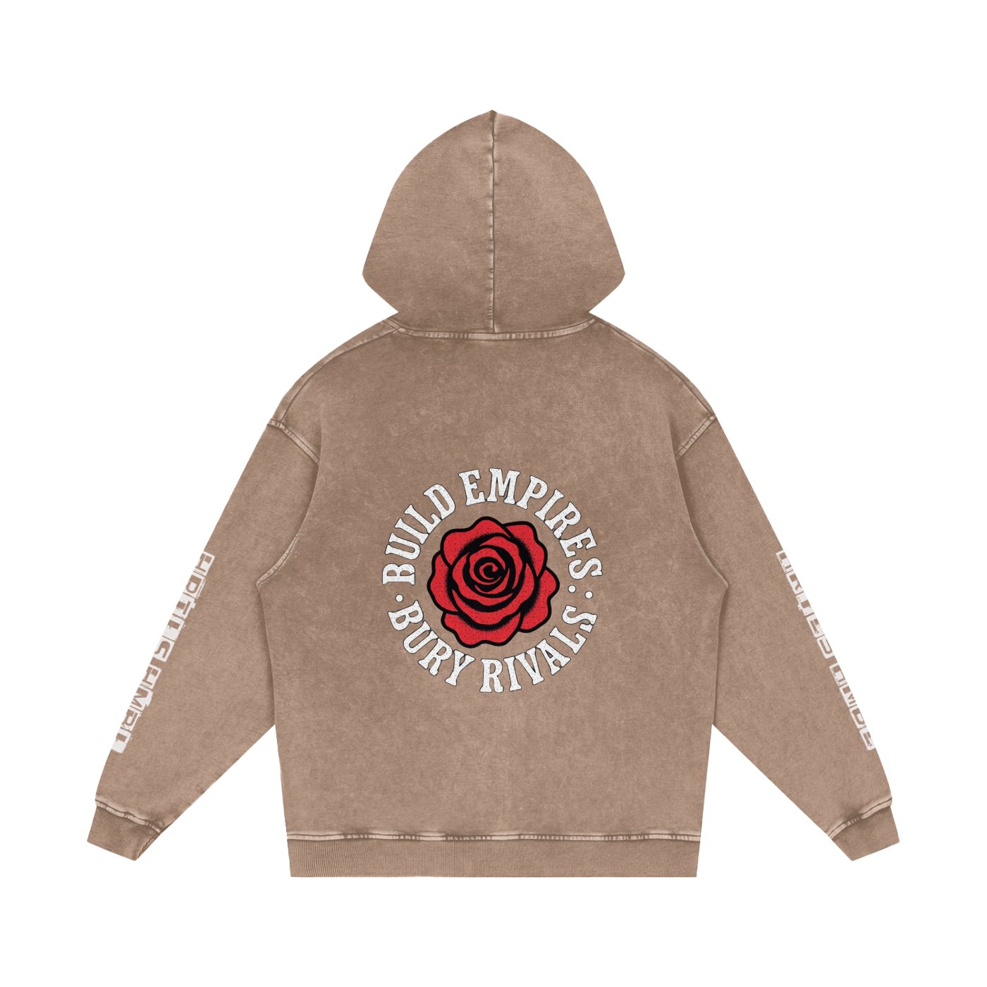 HRTLS HMBL BUILD EMPIRES BURY RIVALS SNOW WASHED HOODIE