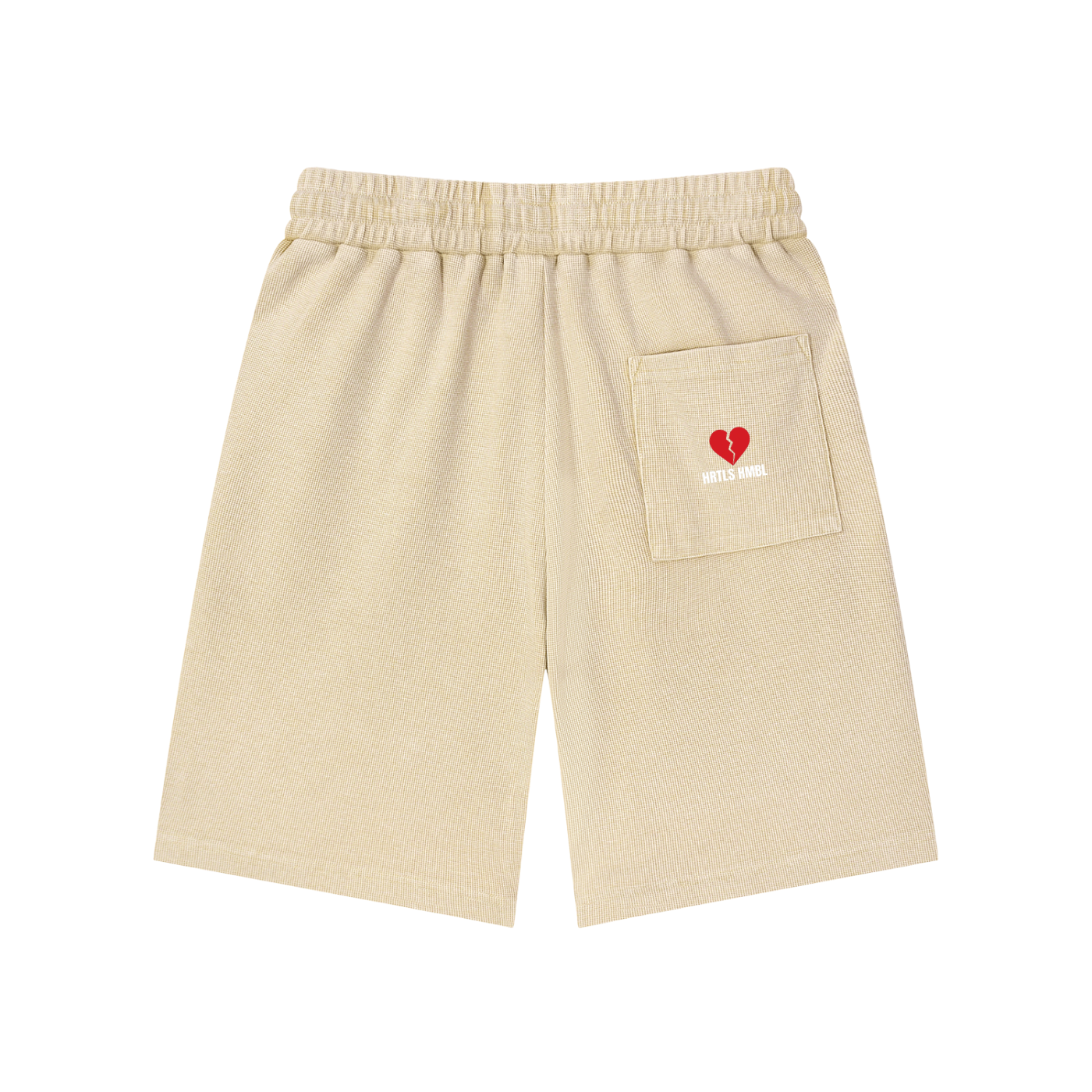 HRTLS HMBL MINERAL WASH WAFFLE KNIT SHORTS