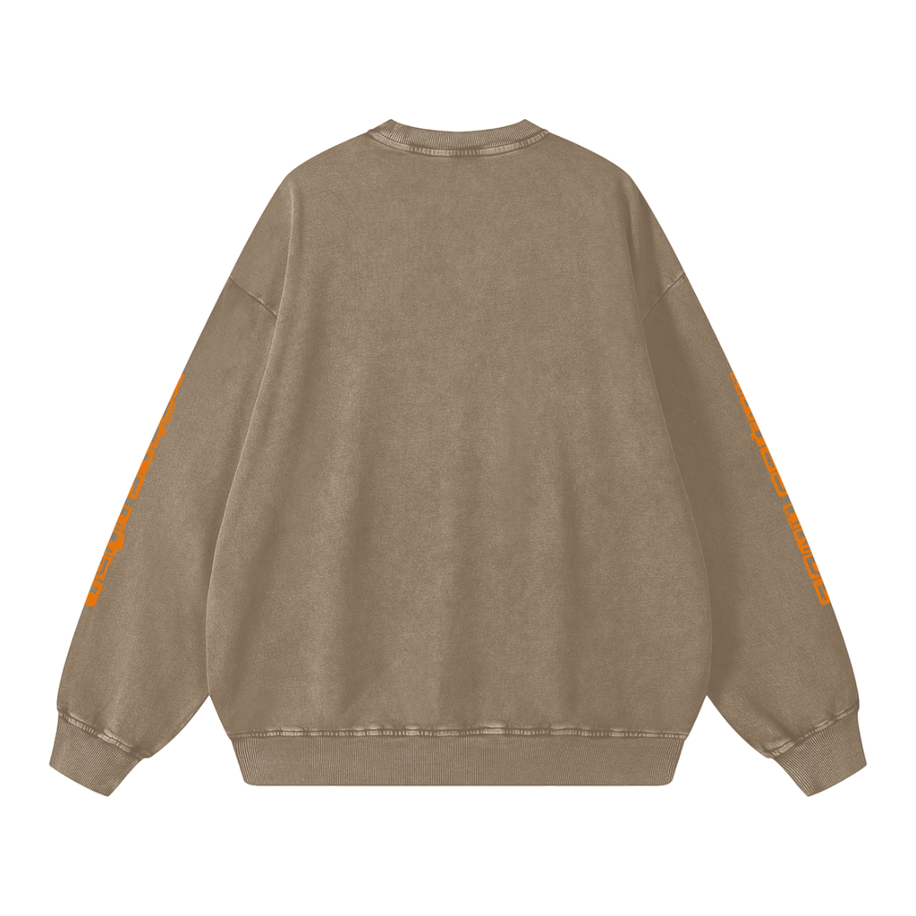 HRTLS HMBL SKELETON & PUMPKINS OVERSIZED SWEATSHIRT