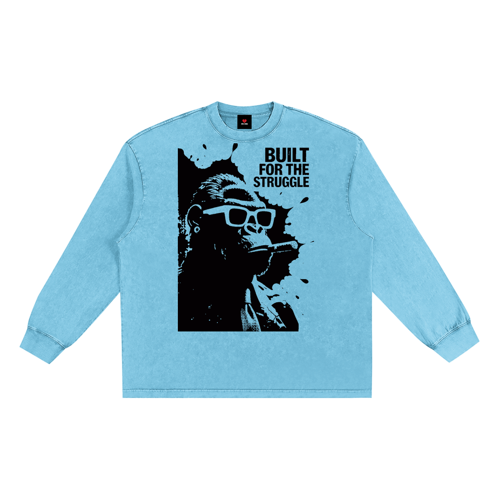 Hrtls Hmbl Snow Washed Frayed Edge T-Shirt