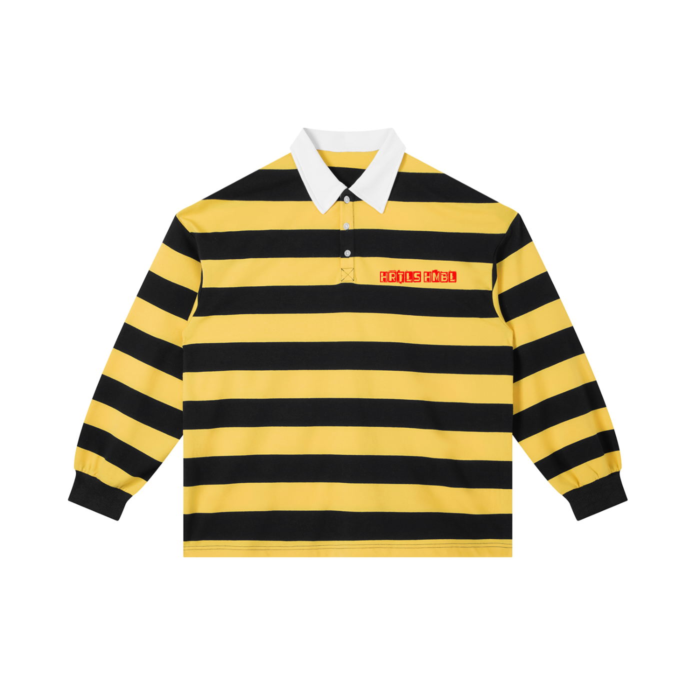 HRTLS HMBL BLACK WIDOW & 8-BALL COLOR BLOCK POLO