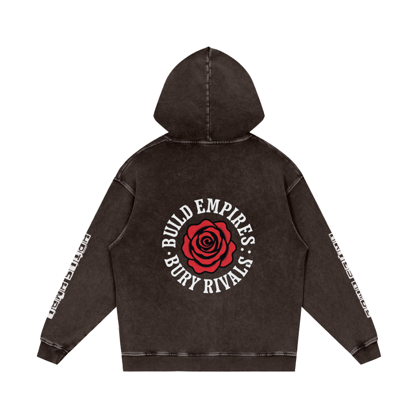 HRTLS HMBL BUILD EMPIRES BURY RIVALS SNOW WASHED HOODIE