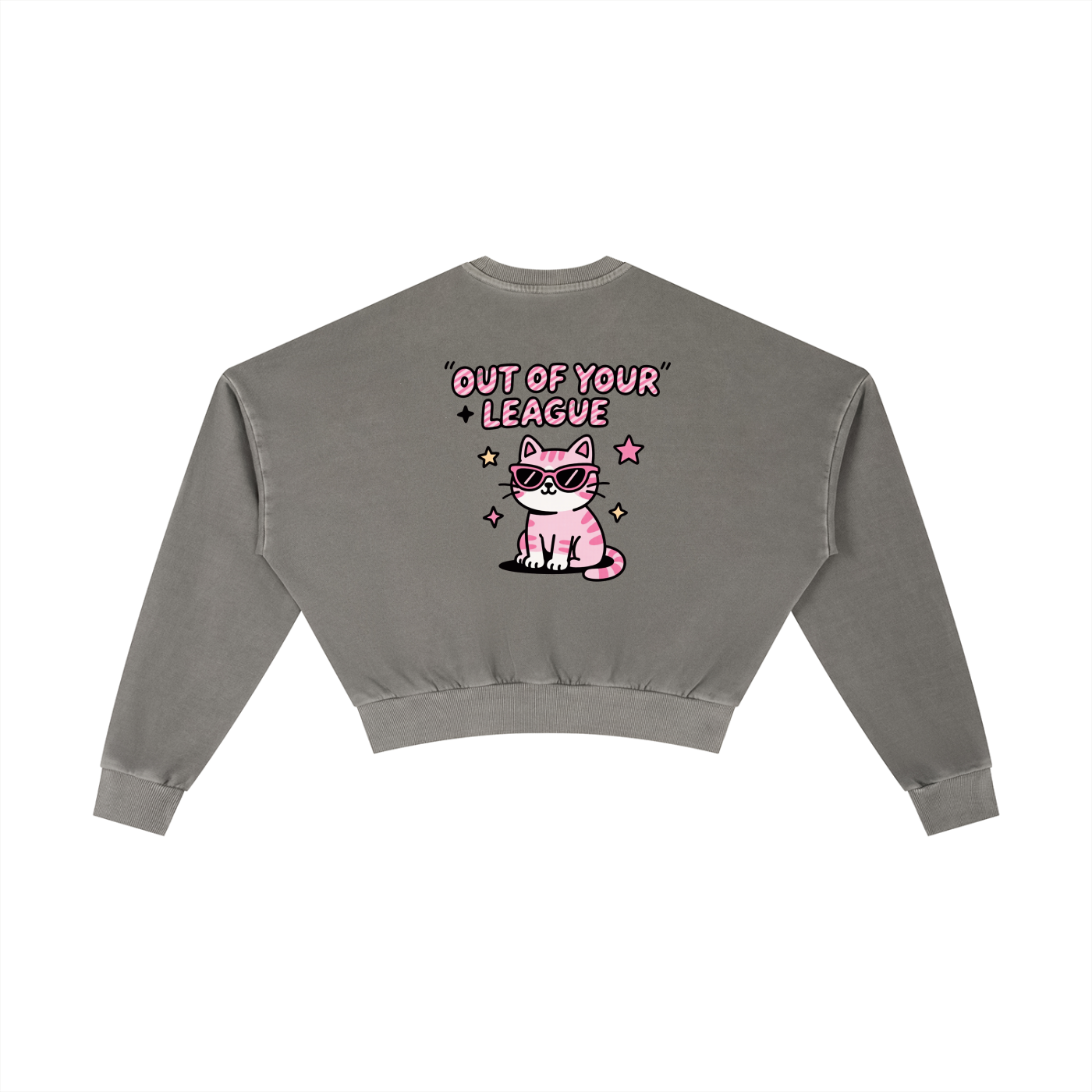 HRTLS HMBL OUT YOUR LEAGUE WOMEN'S CROPPED SWEATSHIRT