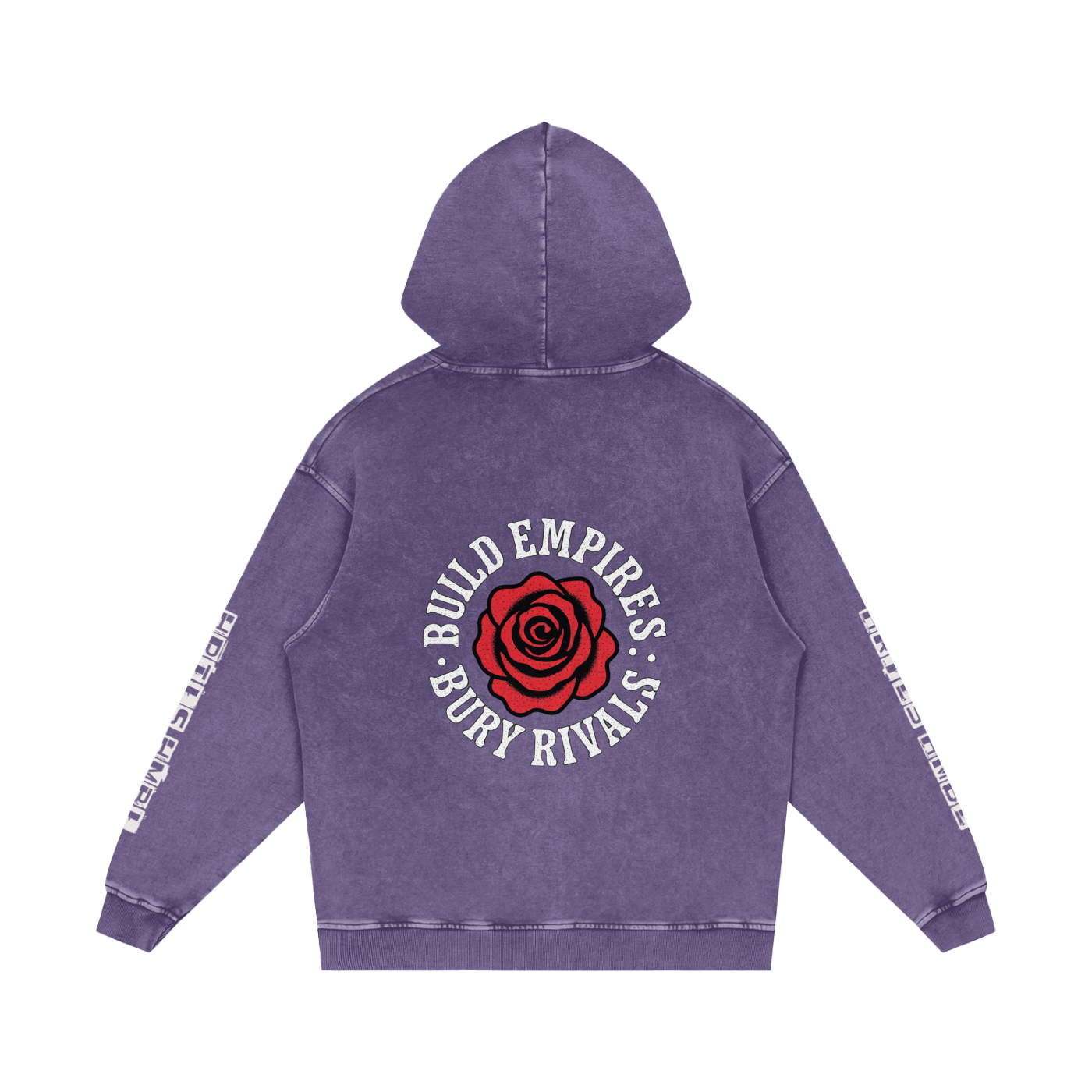 HRTLS HMBL BUILD EMPIRES BURY RIVALS SNOW WASHED HOODIE