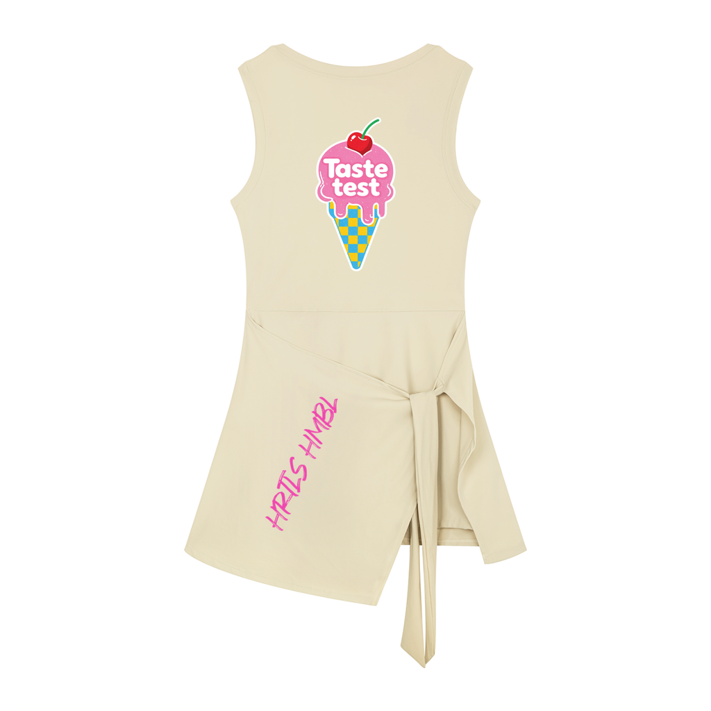 HRTLS HMBL TASTE TEST WOMEN'S A-LINE SLEEVELESS DRESS