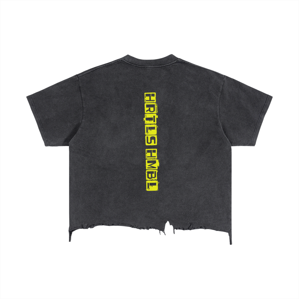 HRTLS HMBL Vintage Wash Boxy Distressed Tee