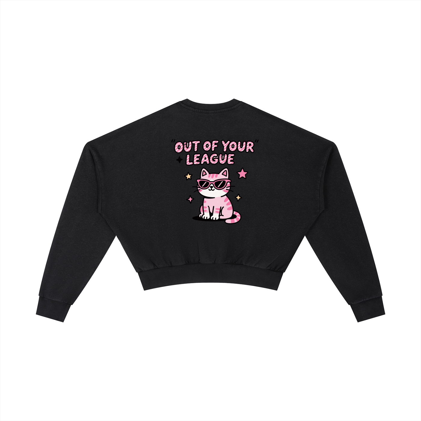 HRTLS HMBL OUT YOUR LEAGUE WOMEN'S CROPPED SWEATSHIRT