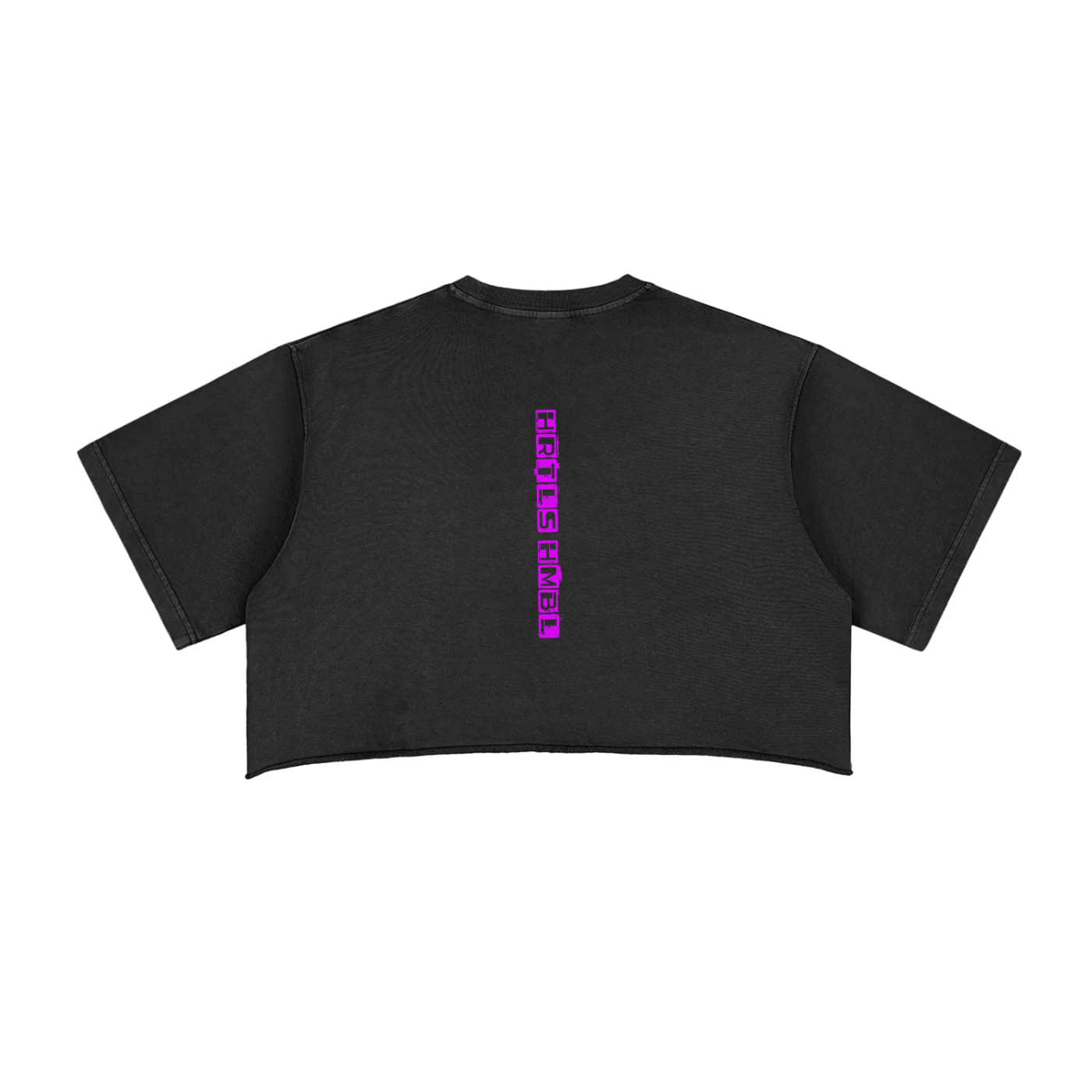 HRTLS HMBL YOUR WEAKNESS IS MINES WOMEN'S CROP TOP