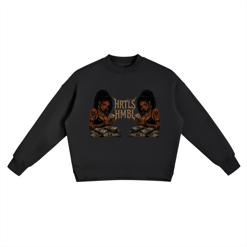 HRTLS HMBL Slit Crewneck Sweatshirt