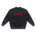 HRTLS HMBL SNOW WASHED DEMON SWEATSHIRT