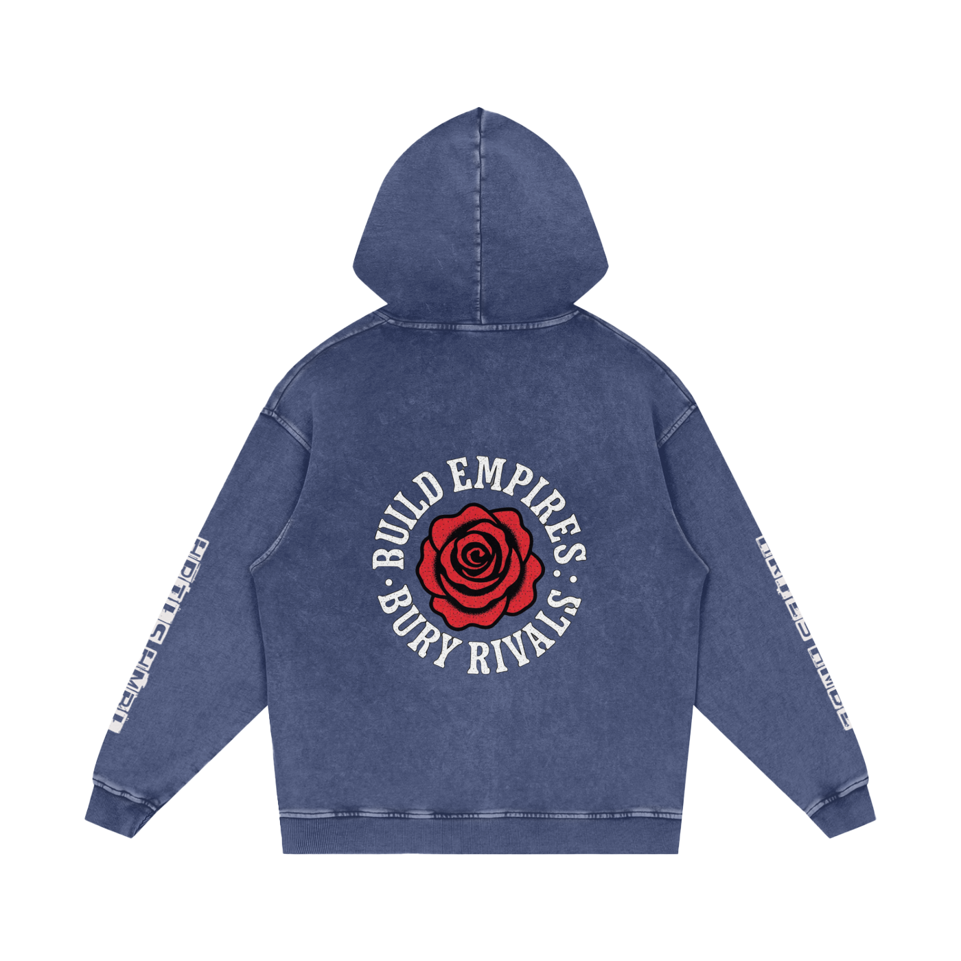 HRTLS HMBL BUILD EMPIRES BURY RIVALS SNOW WASHED HOODIE
