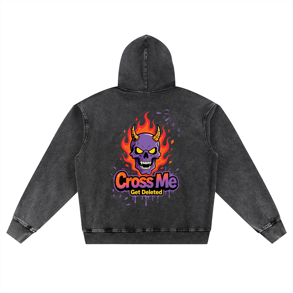 HRTLS HMBL | Snow Wash Oversized Hoodie