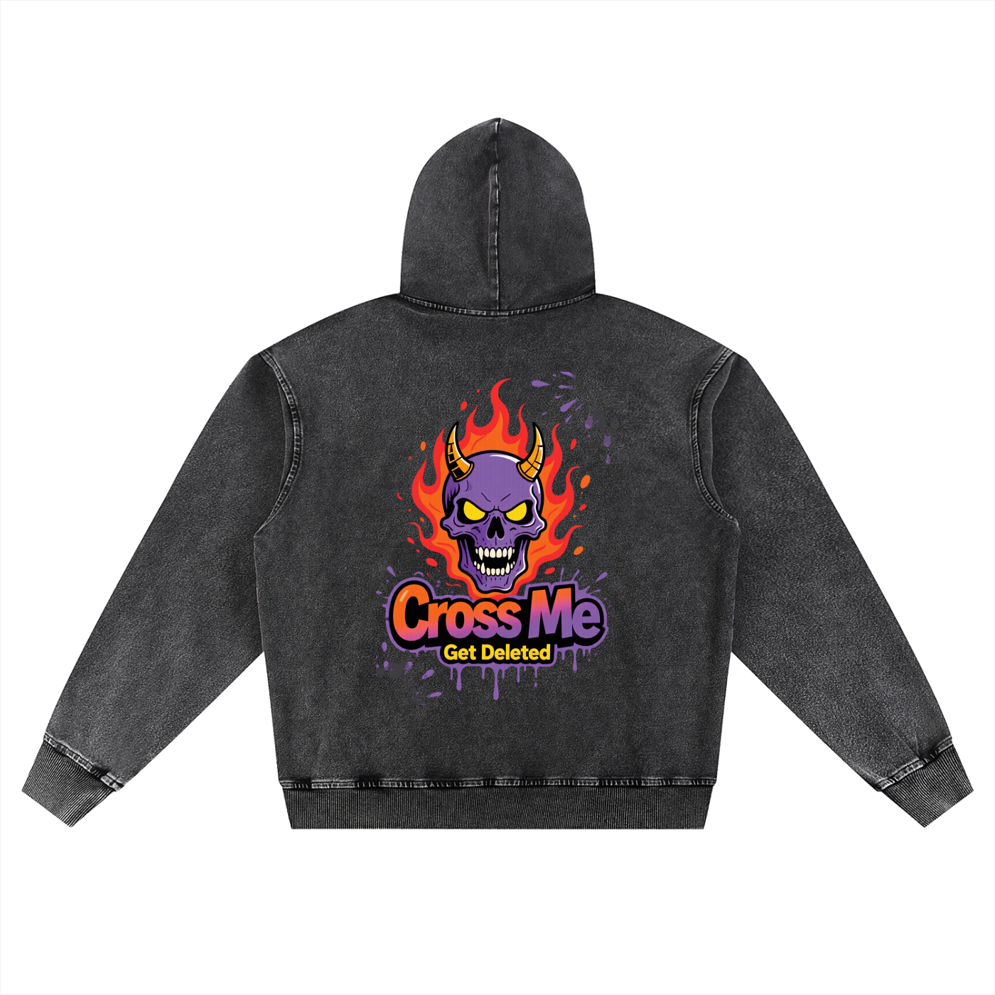 HRTLS HMBL | Snow Wash Oversized Hoodie